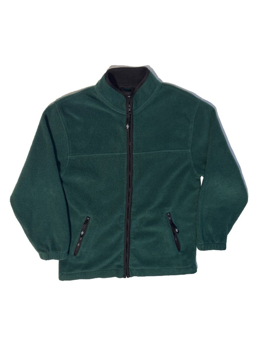 Vintage Alpine Tek Palmetto's Full Zip Fleece Pullover Green Women’s Size Medium